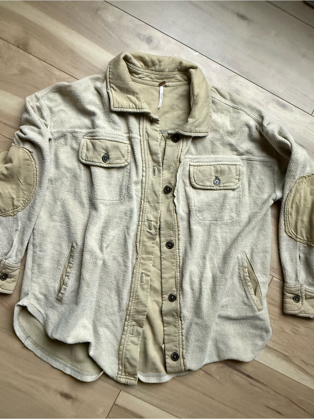 Free People Shirt Jacket Button-Up in XS
